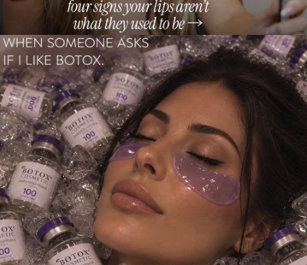 Satori Instagram Botox post